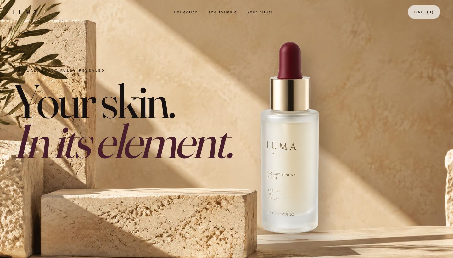 LUMA — Beauty experience preview
