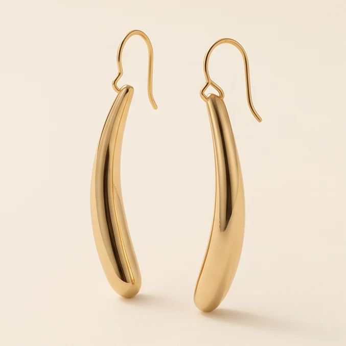 Arc Earrings, alternate view
