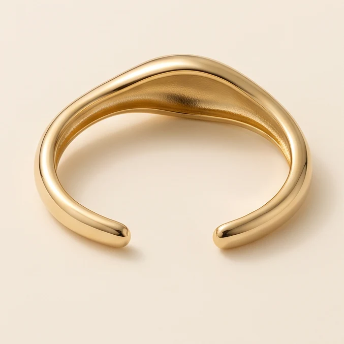Sculpted Cuff, alternate view